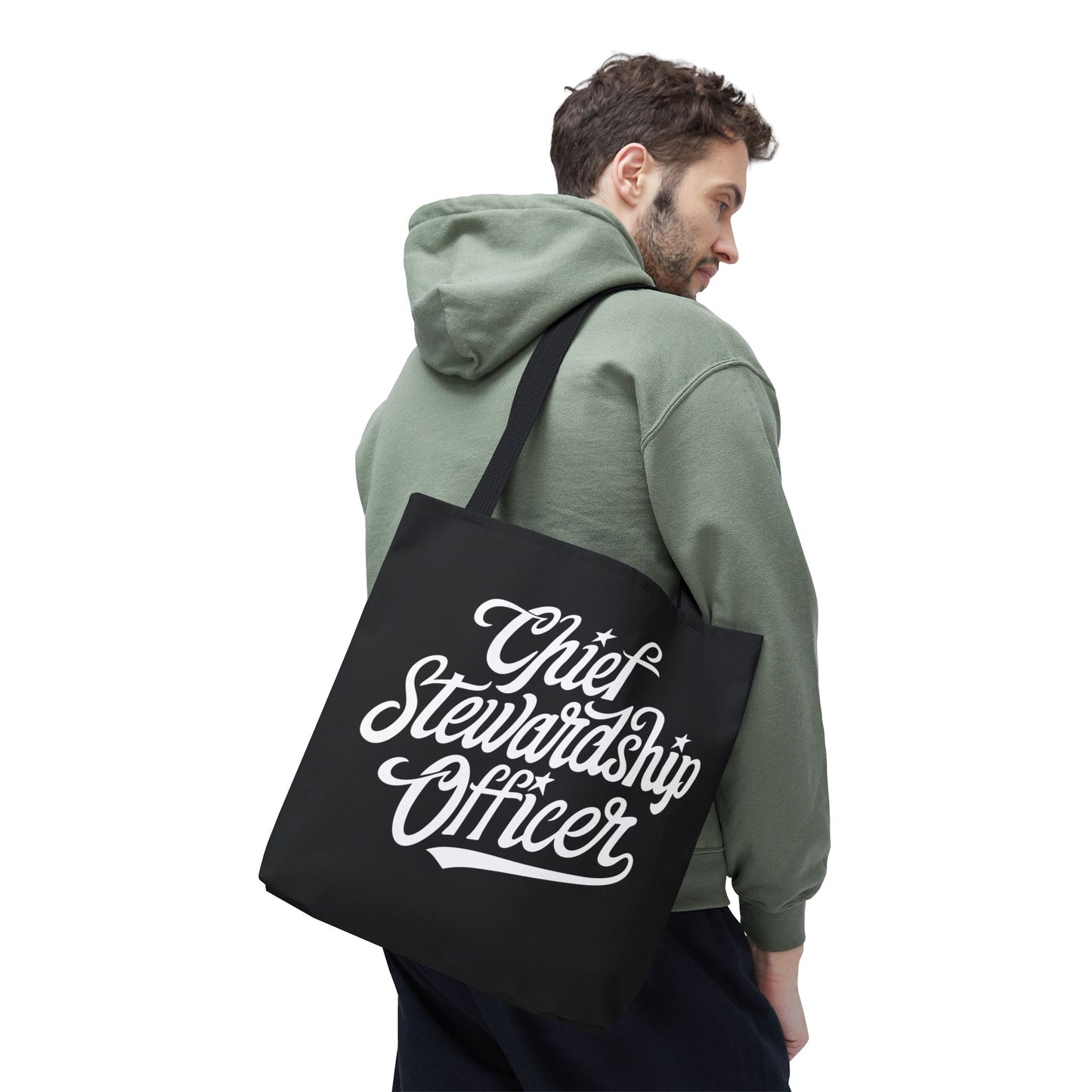 Chief Stewardship Officer Tote Bag (AOP)