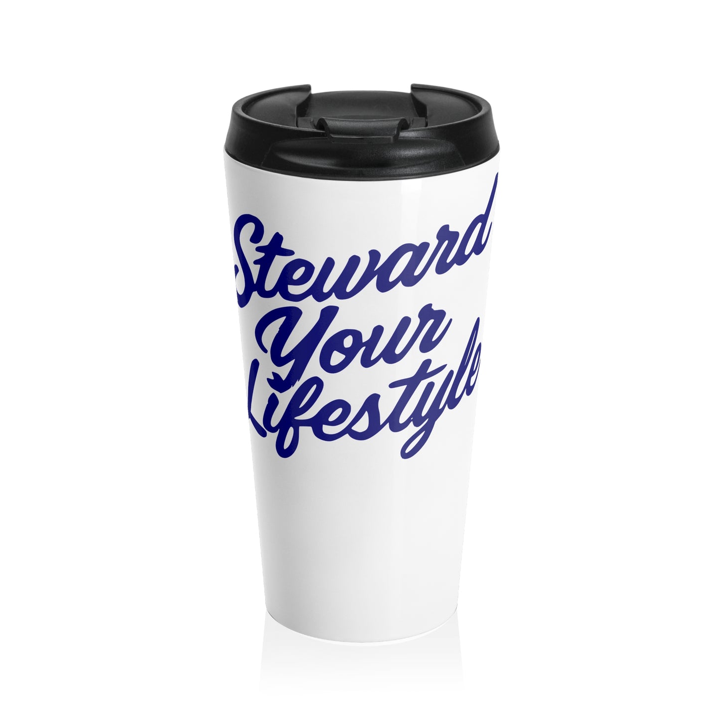Steward Your Lifestyle Stainless Steel Travel Mug