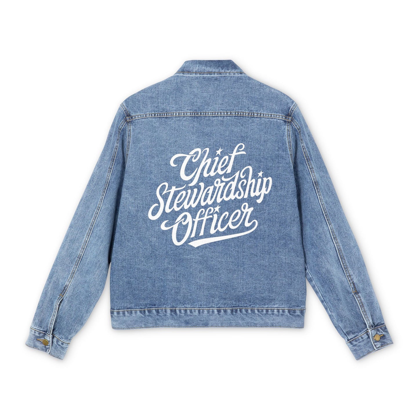 Chief Stewardship Officer Men's Denim Jacket