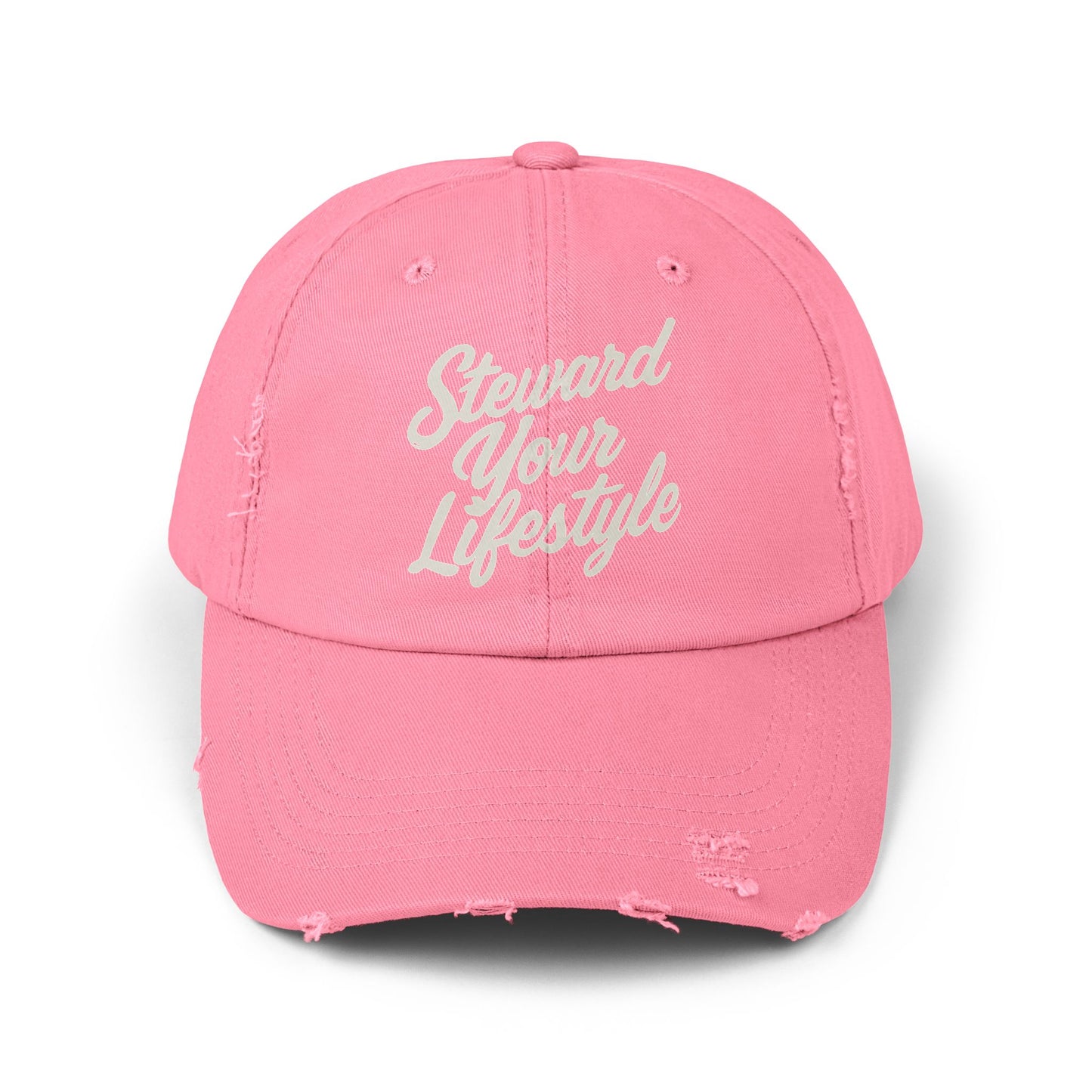 Steward Your Lifestyle Distressed Cap