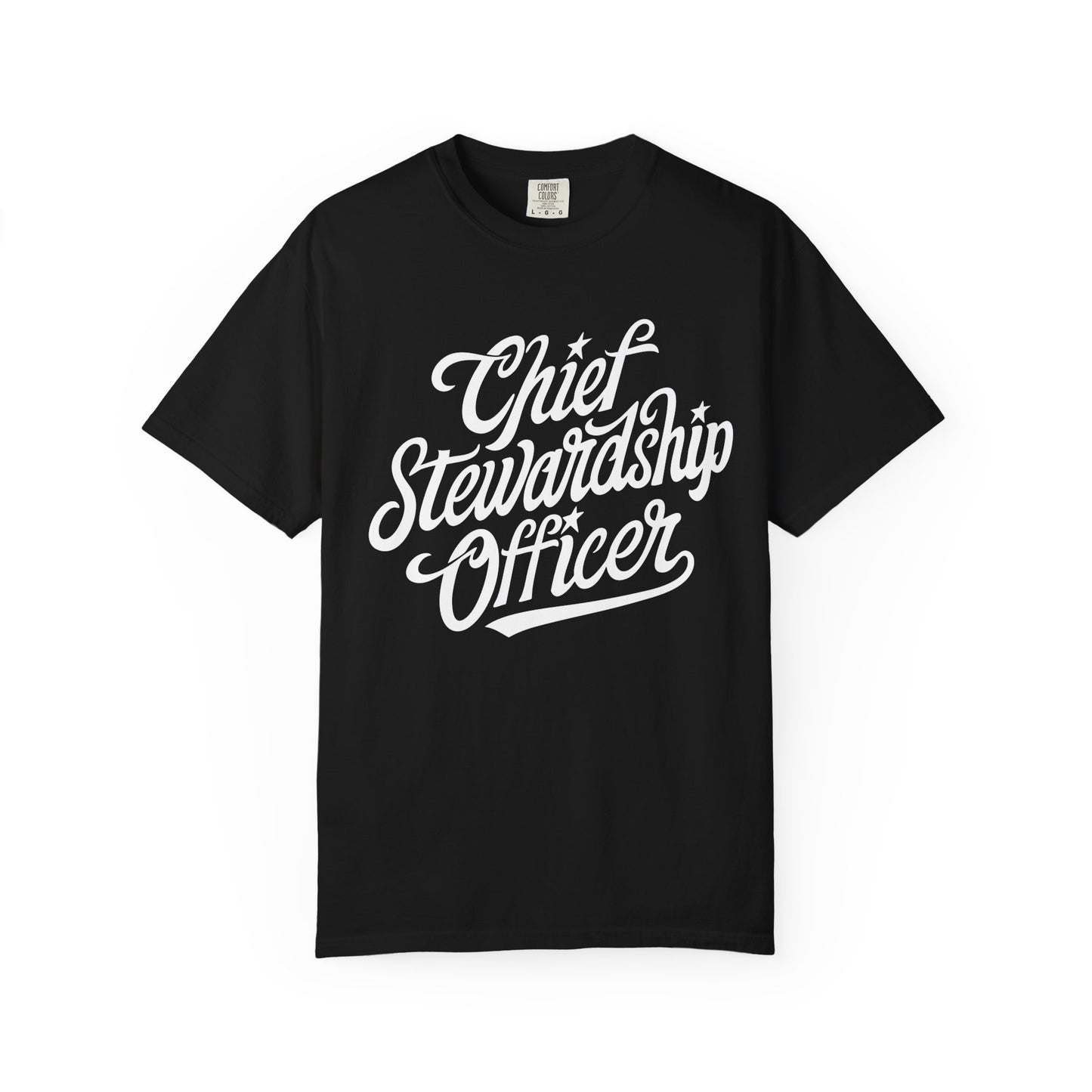 Chief Stewardship Officer Unisex Garment-Dyed T-shirt