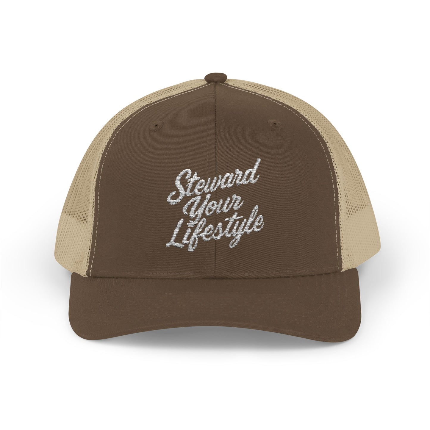 Steward Your Lifestyle Snapback Trucker Cap