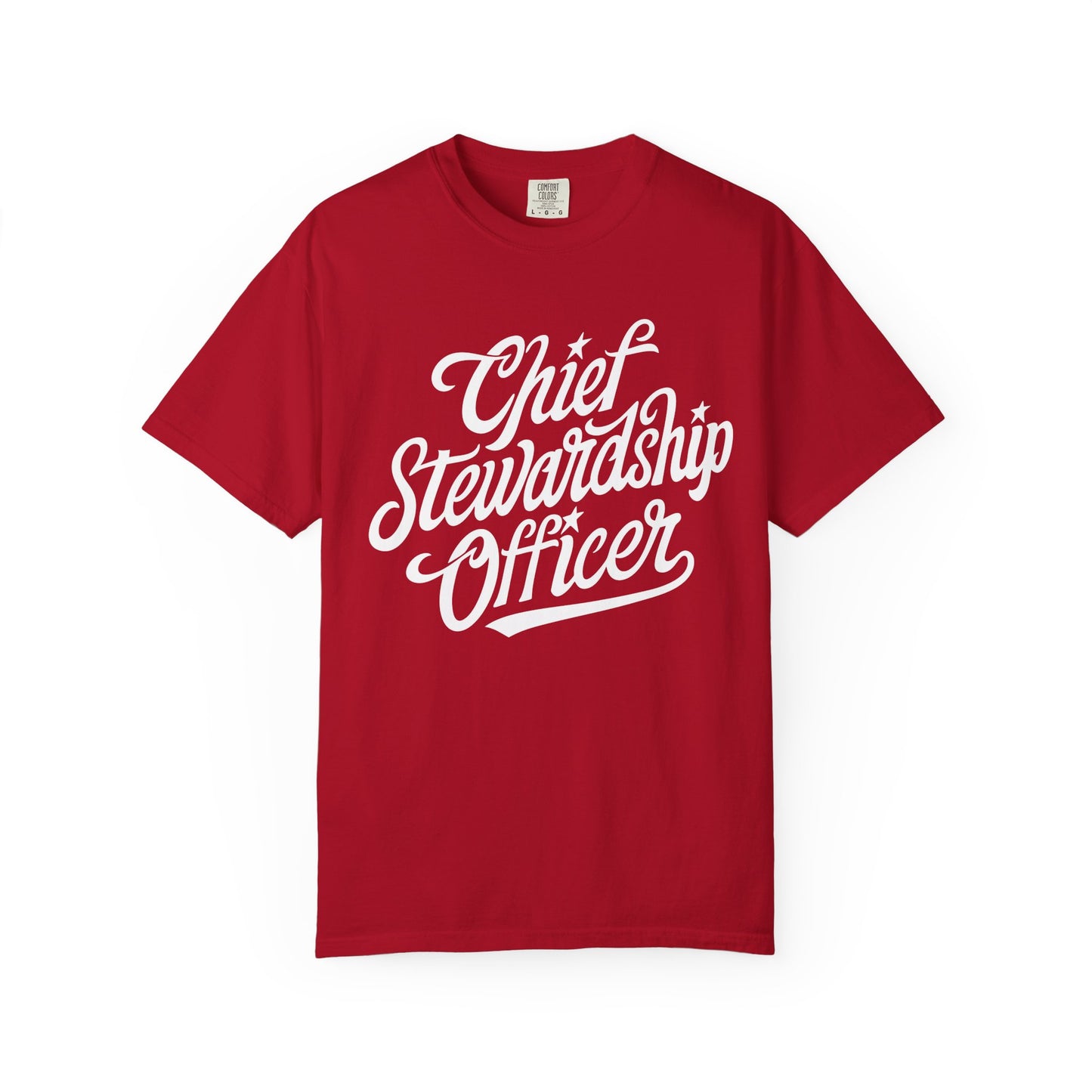 Chief Stewardship Officer Unisex Garment-Dyed T-shirt