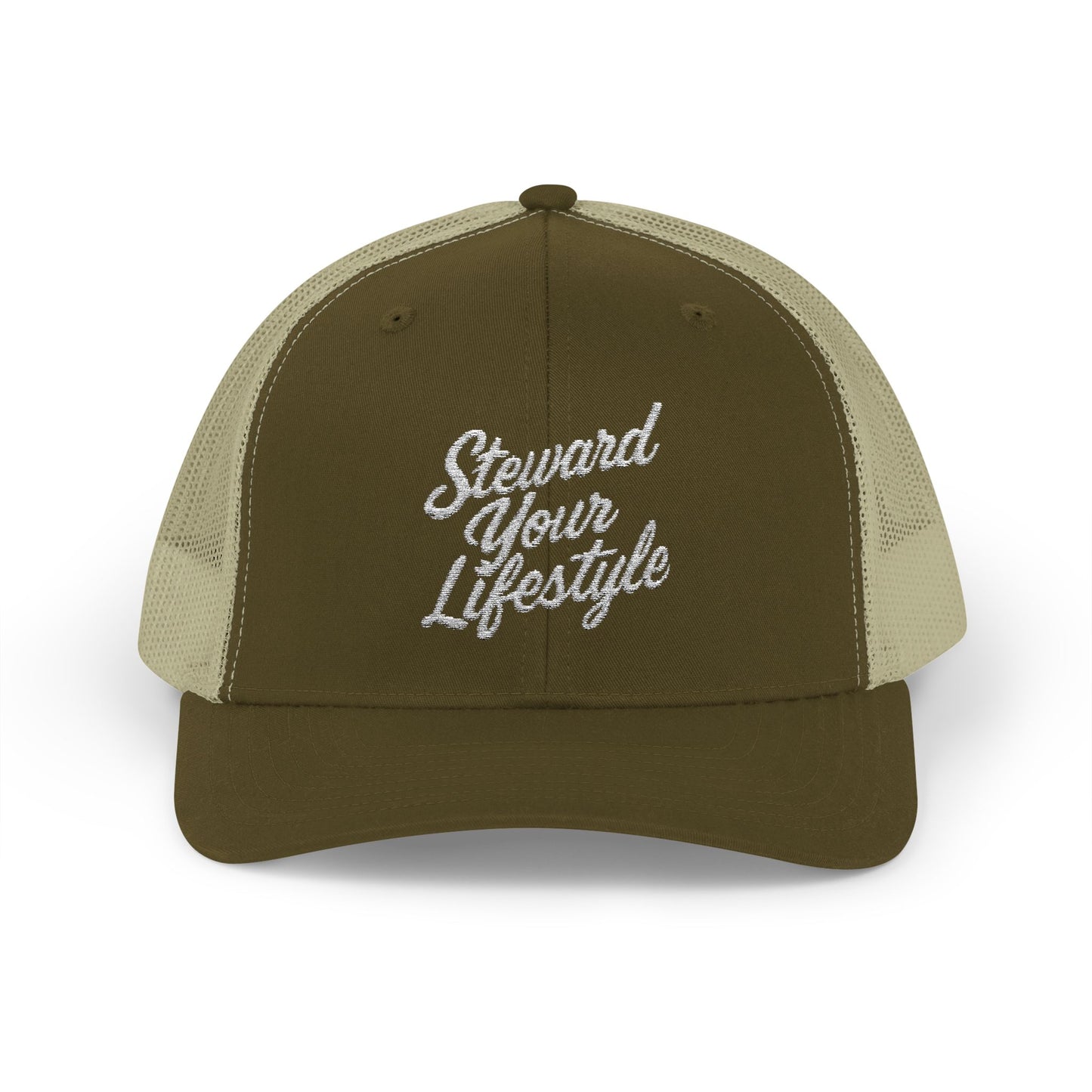 Steward Your Lifestyle Snapback Trucker Cap