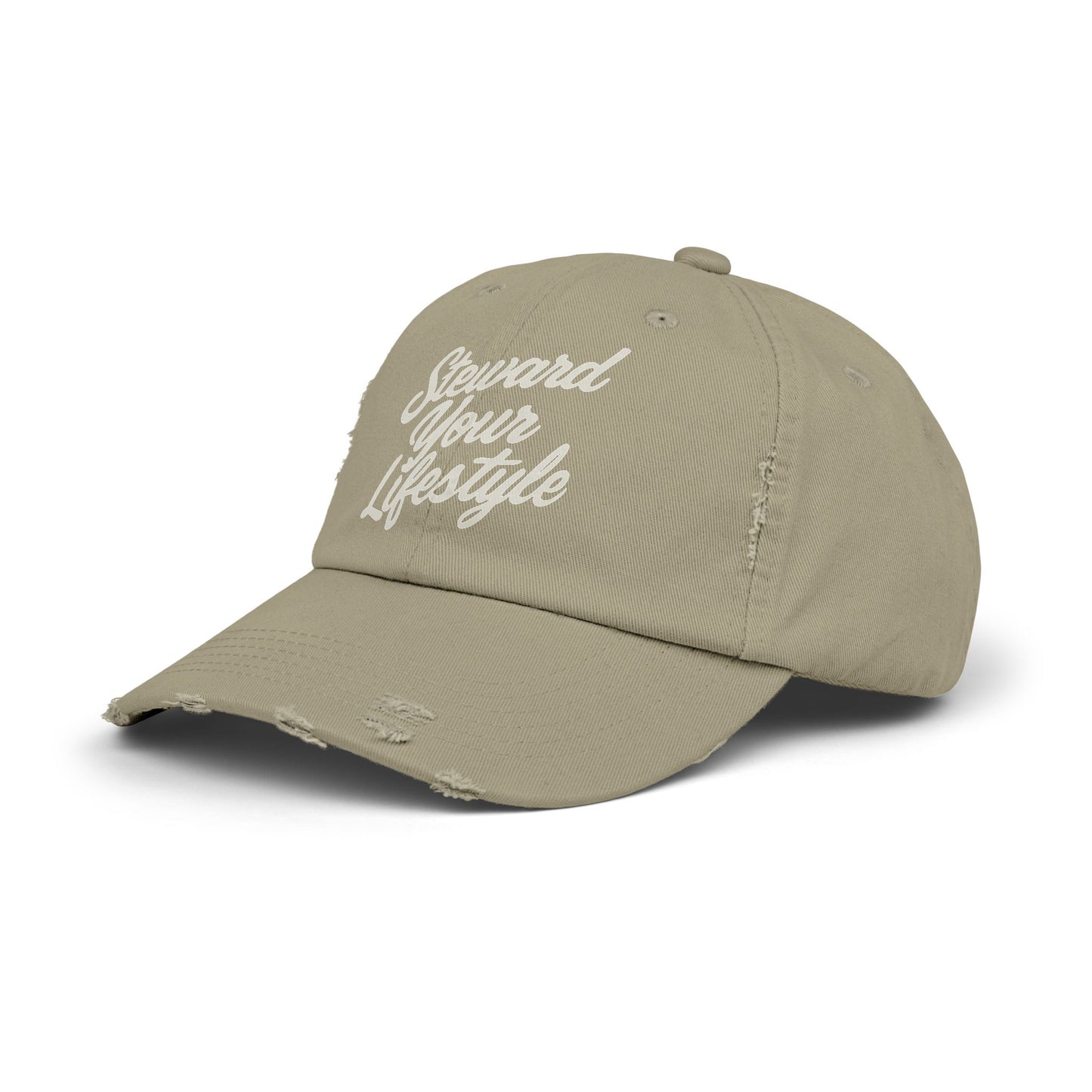 Steward Your Lifestyle Distressed Cap