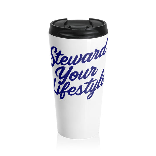 Steward Your Lifestyle Stainless Steel Travel Mug