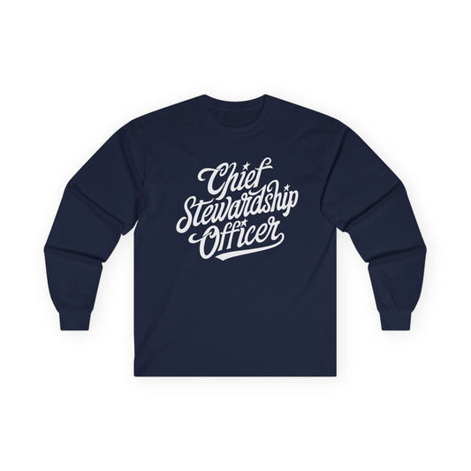 Chief Stewardship Officer Unisex Ultra Cotton Long Sleeve Tee