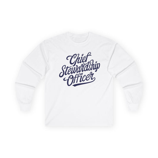 Chief Stewardship Officer Unisex Ultra Cotton Long Sleeve Tee
