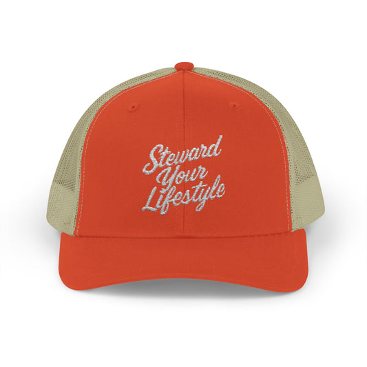 Steward Your Lifestyle Snapback Trucker Cap