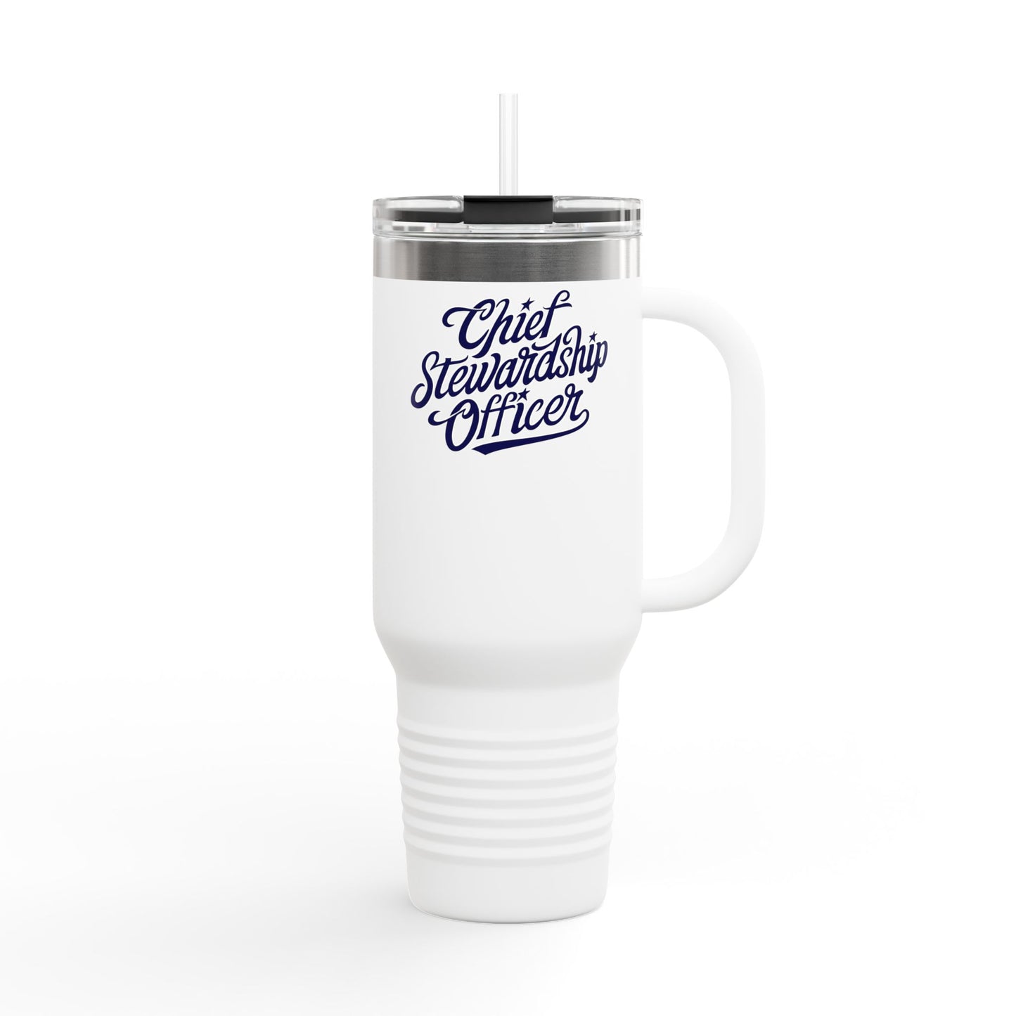 Chief Stewardship Officer Insulated Travel Mug, 40oz