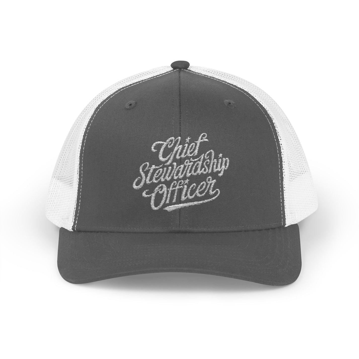 Chief Stewardship Officer Snapback Trucker Cap