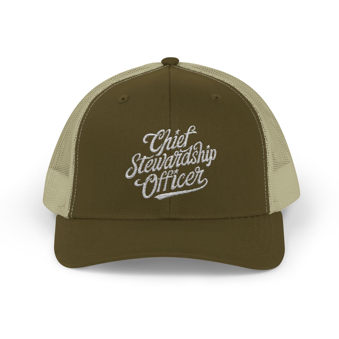 Chief Stewardship Officer Snapback Trucker Cap