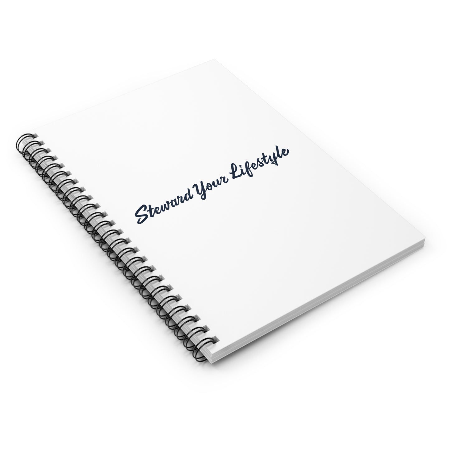 Steward Your Lifestyle Spiral Notebook - Ruled Line