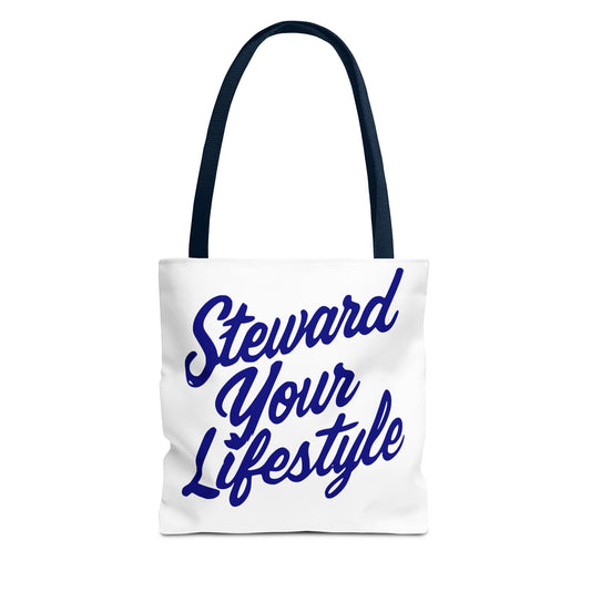 Steward Your Lifestyle Tote Bag (AOP)
