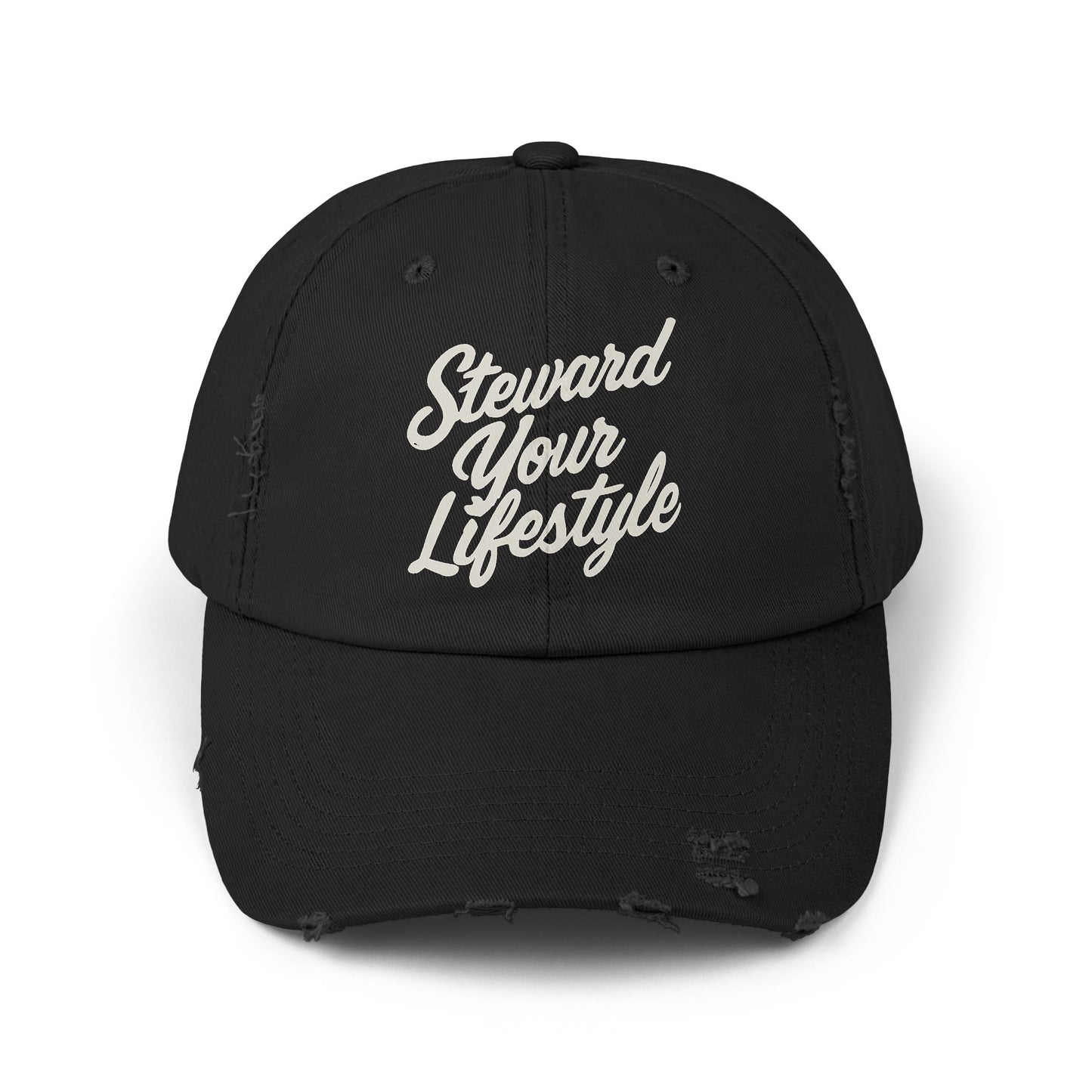 Steward Your Lifestyle Distressed Cap