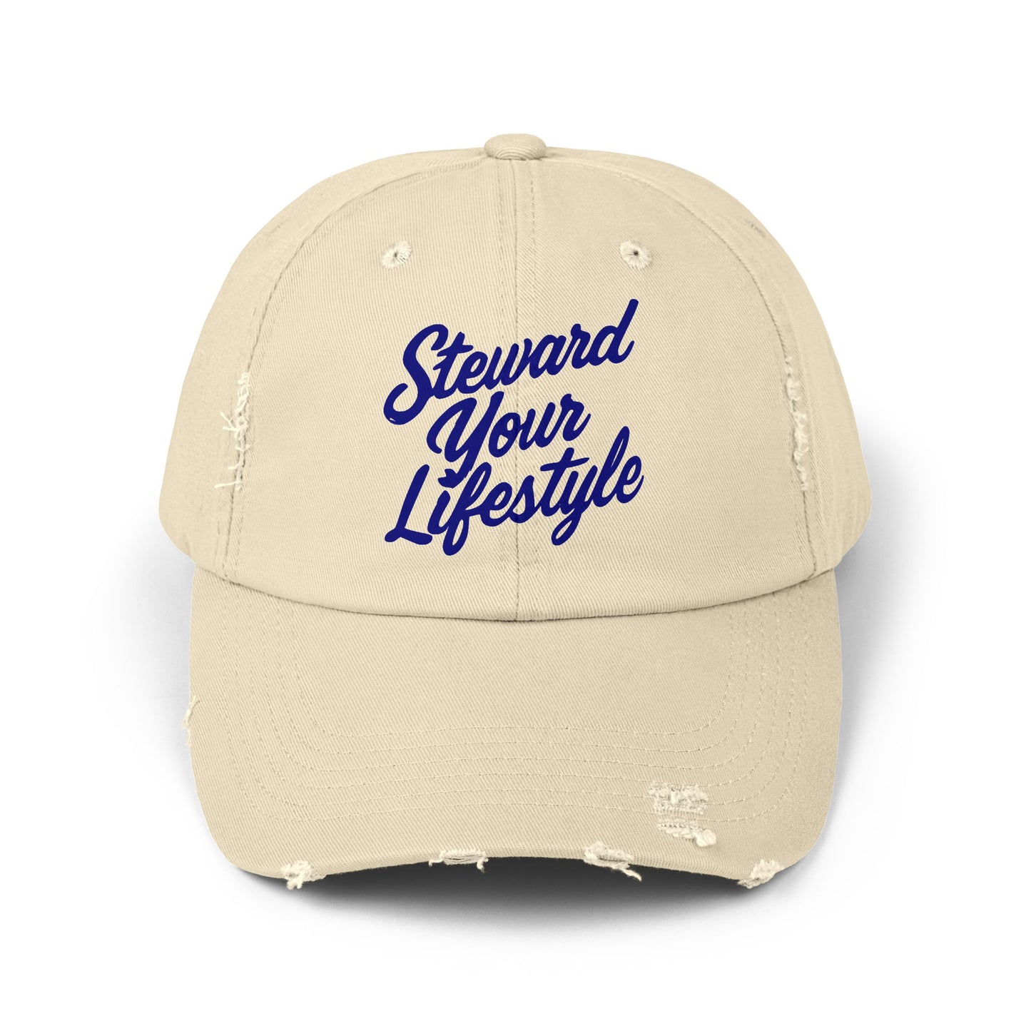 Steward Your Lifestyle Distressed Cap