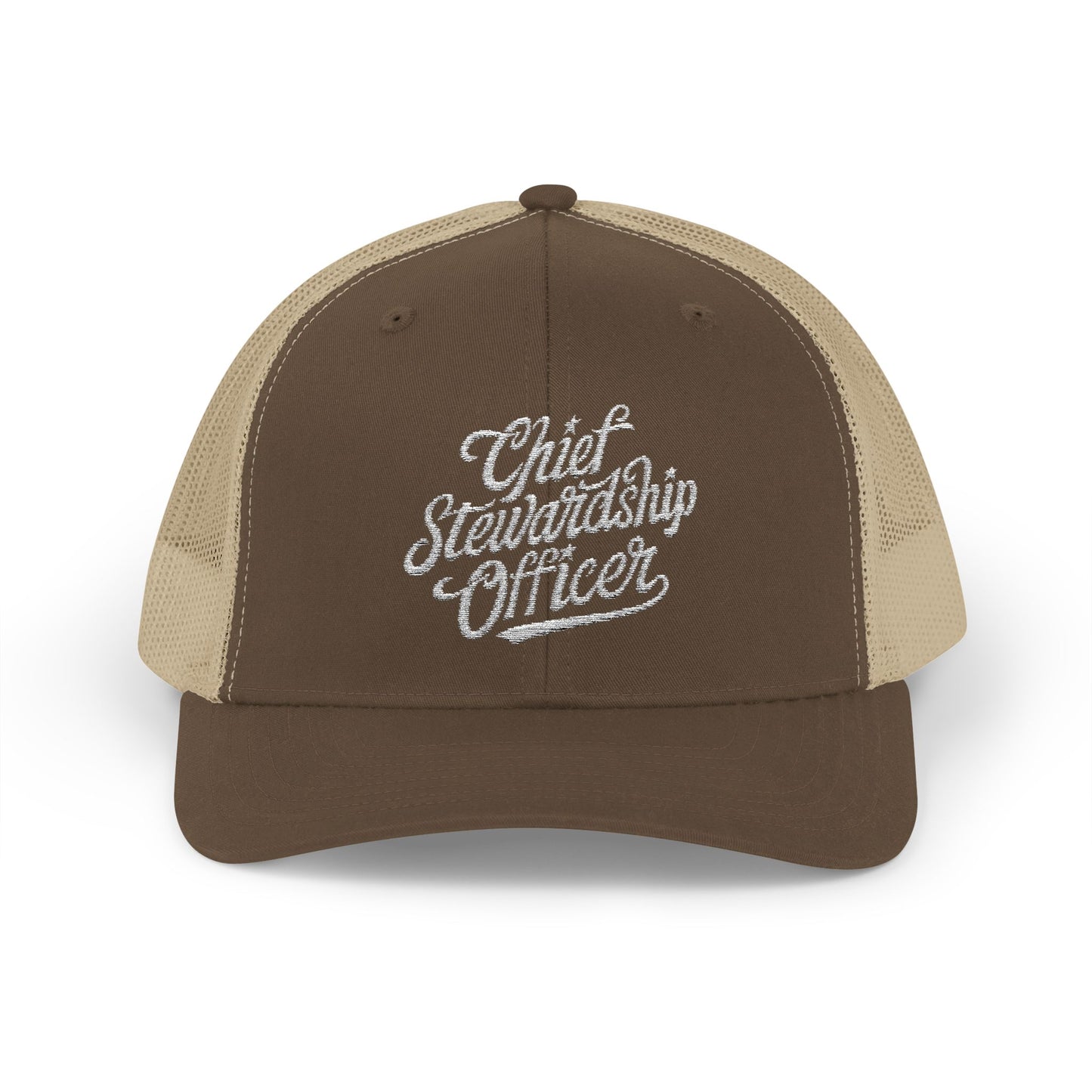 Chief Stewardship Officer Snapback Trucker Cap