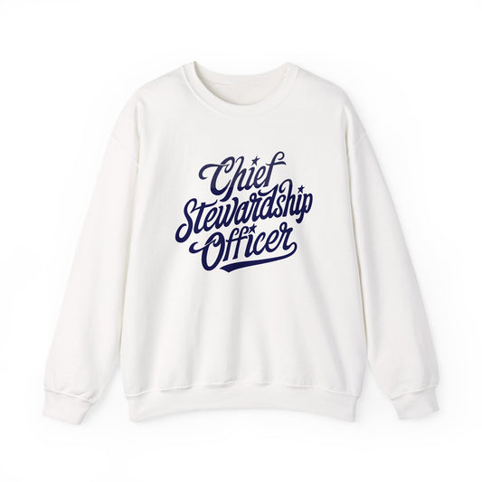 Chief Stewardship Officer Unisex Heavy Blend™ Crewneck Sweatshirt