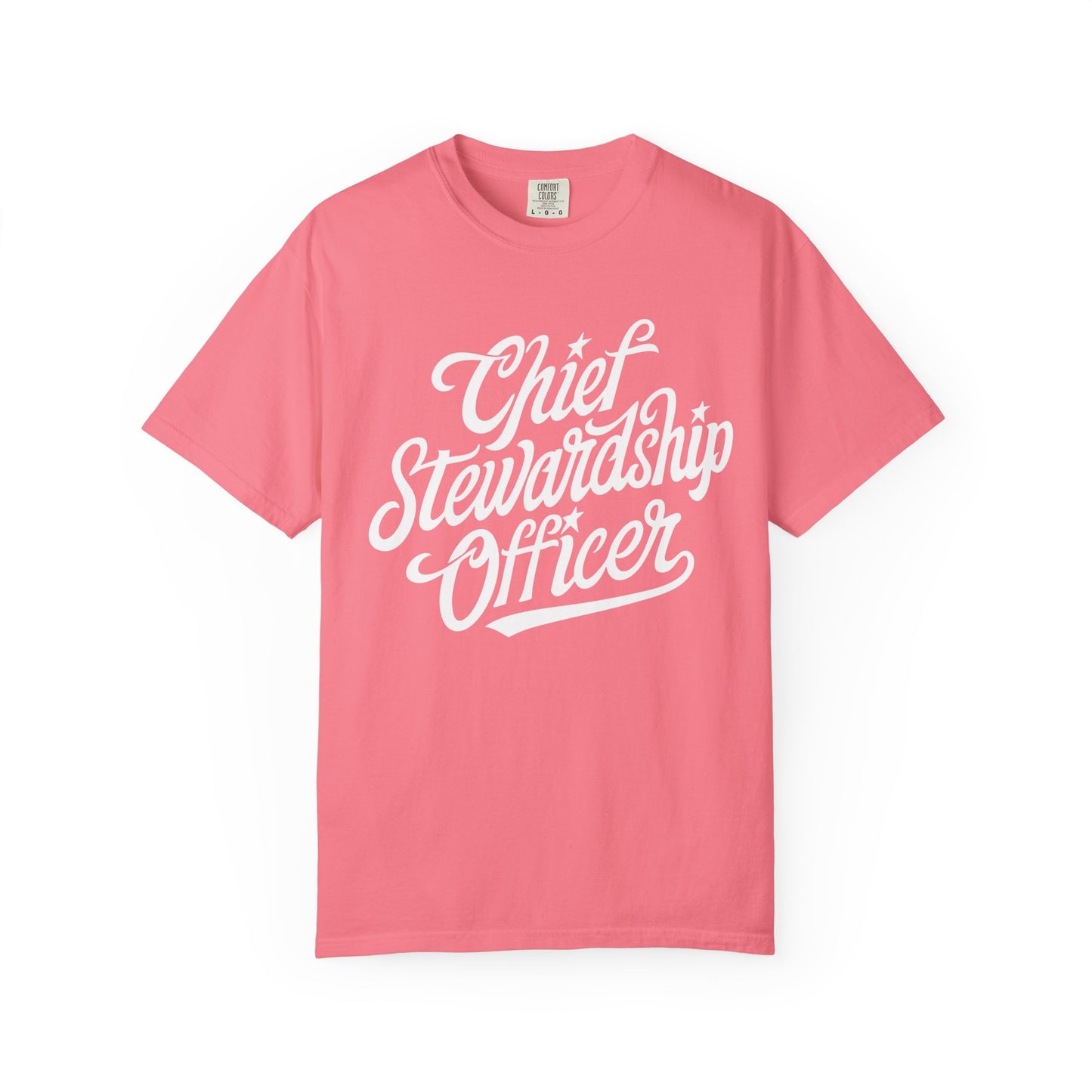 Chief Stewardship Officer Unisex Garment-Dyed T-shirt