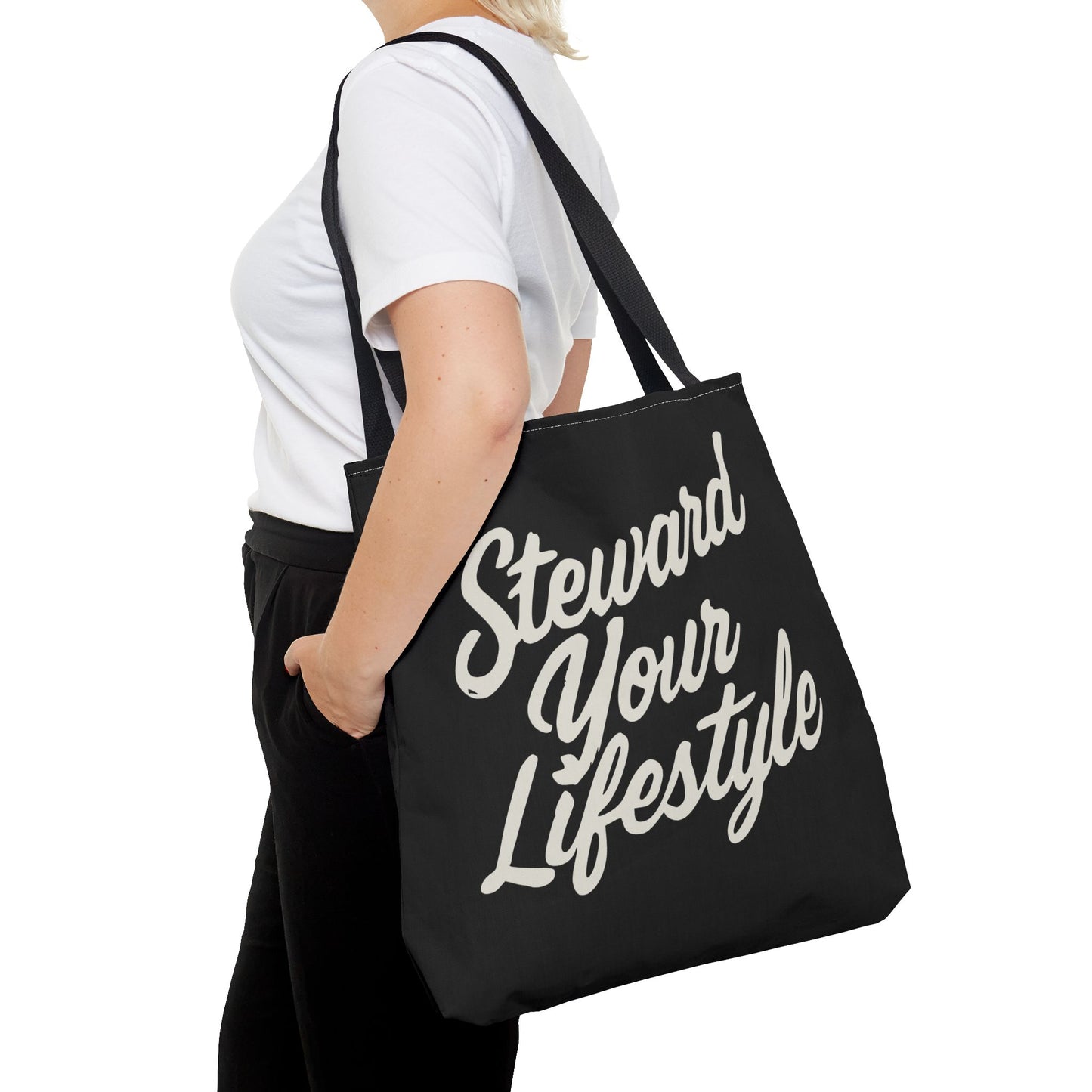 Steward Your Lifestyle Tote Bag (AOP)