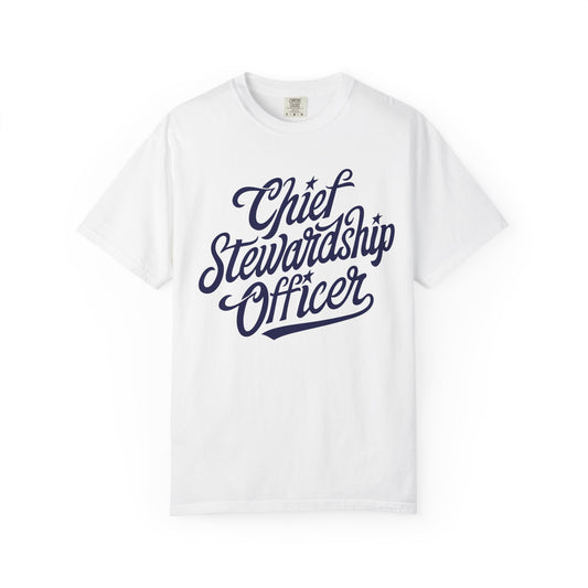 Chief Steward Officer Unisex Garment-Dyed T-shirt